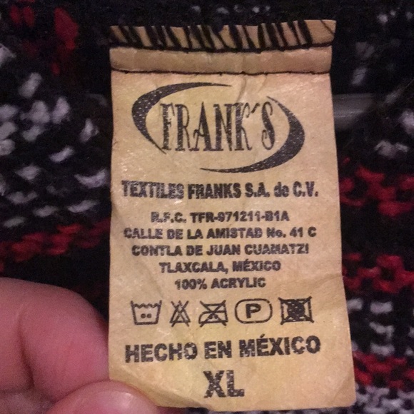 Red, black and white Baja hoodie - Picture 2 of 3